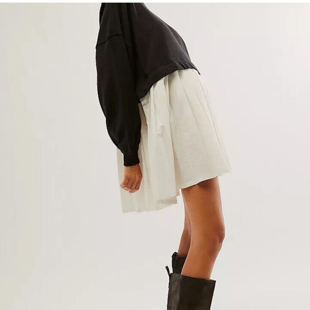 Eleanor Sweatshirt Tunic Shirt Dress NWT